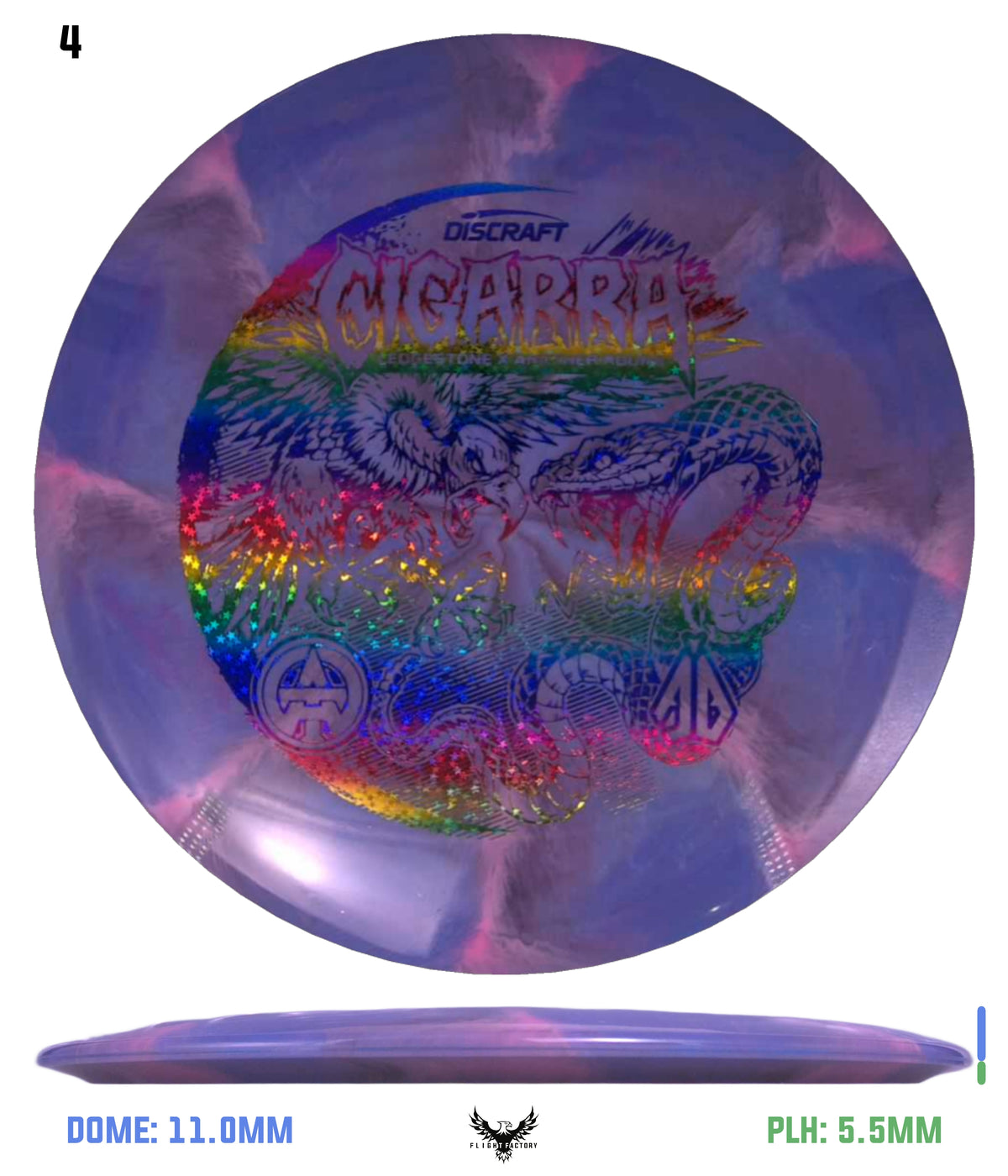 Discraft Barela x Turner ESP Swirl “BFF” Cigarra - Worlds 2026