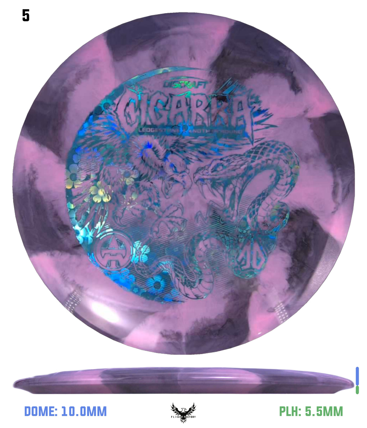 Discraft Barela x Turner ESP Swirl “BFF” Cigarra - Worlds 2026