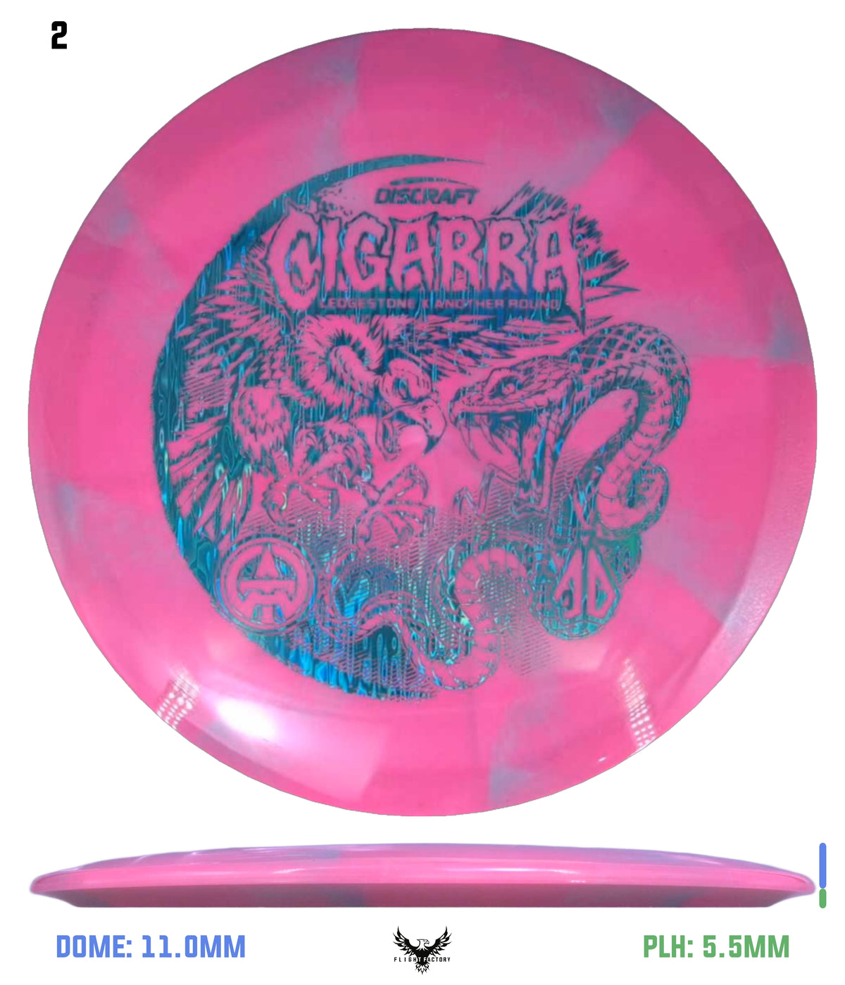 Discraft Barela x Turner ESP Swirl “BFF” Cigarra - Worlds 2026