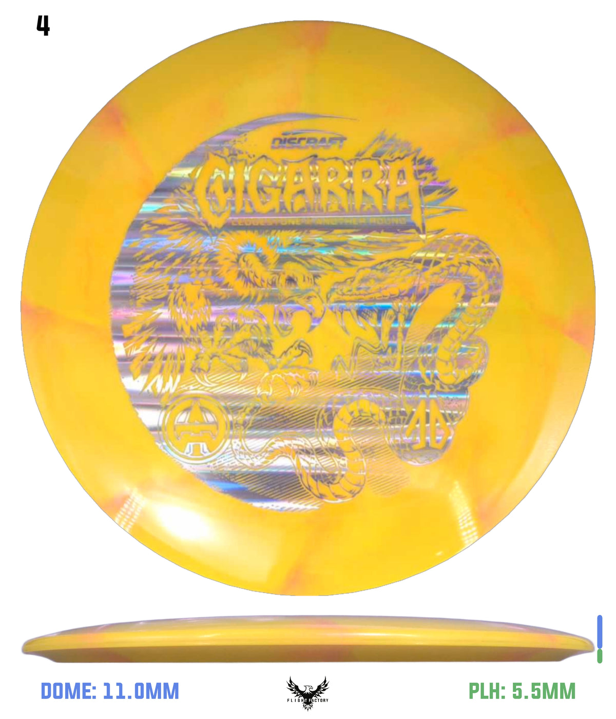 Discraft Barela x Turner ESP Swirl “BFF” Cigarra - Worlds 2026