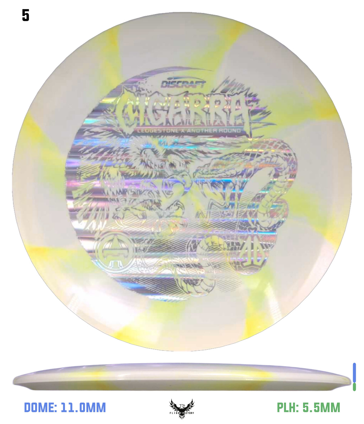 Discraft Barela x Turner ESP Swirl “BFF” Cigarra - Worlds 2026