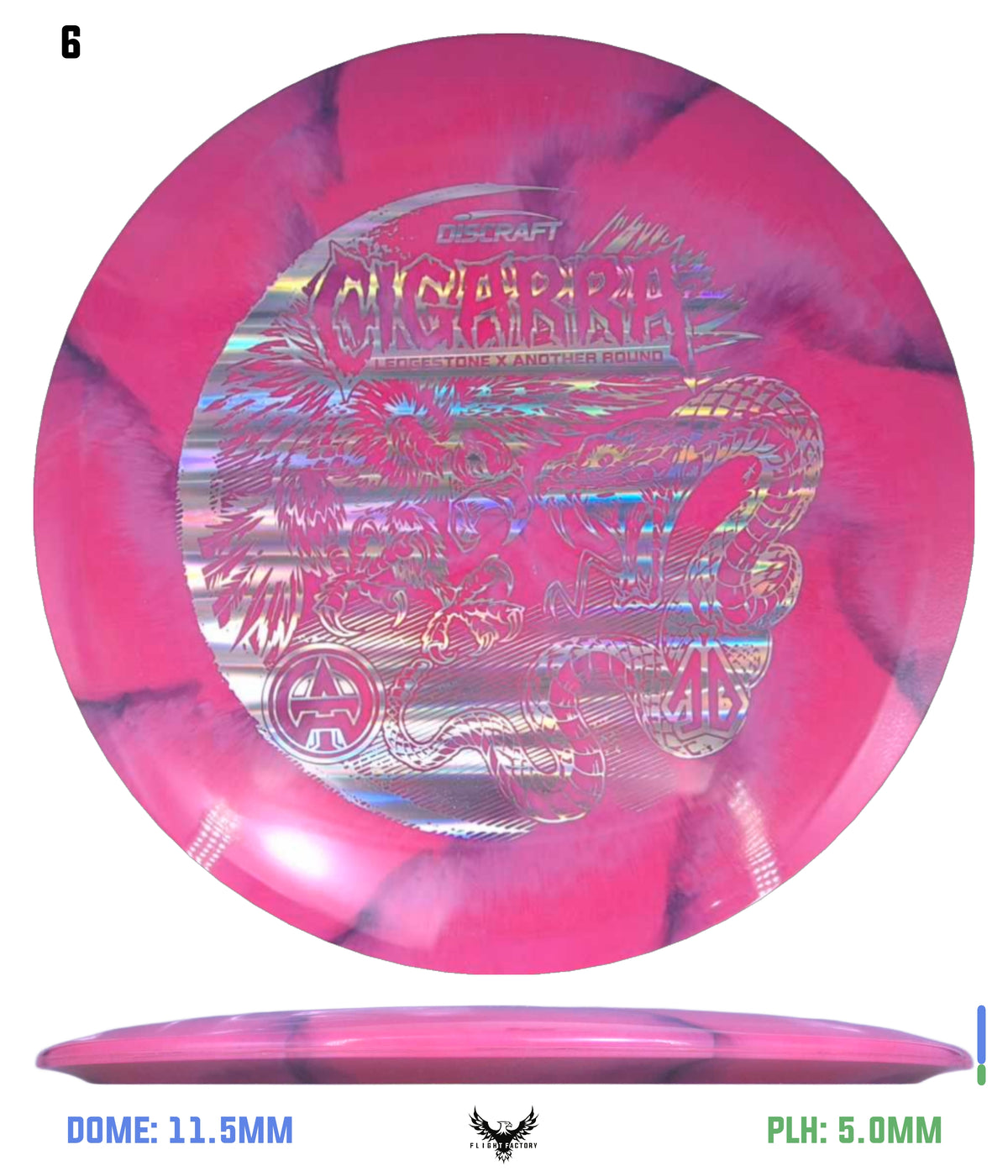 Discraft Barela x Turner ESP Swirl “BFF” Cigarra - Worlds 2026