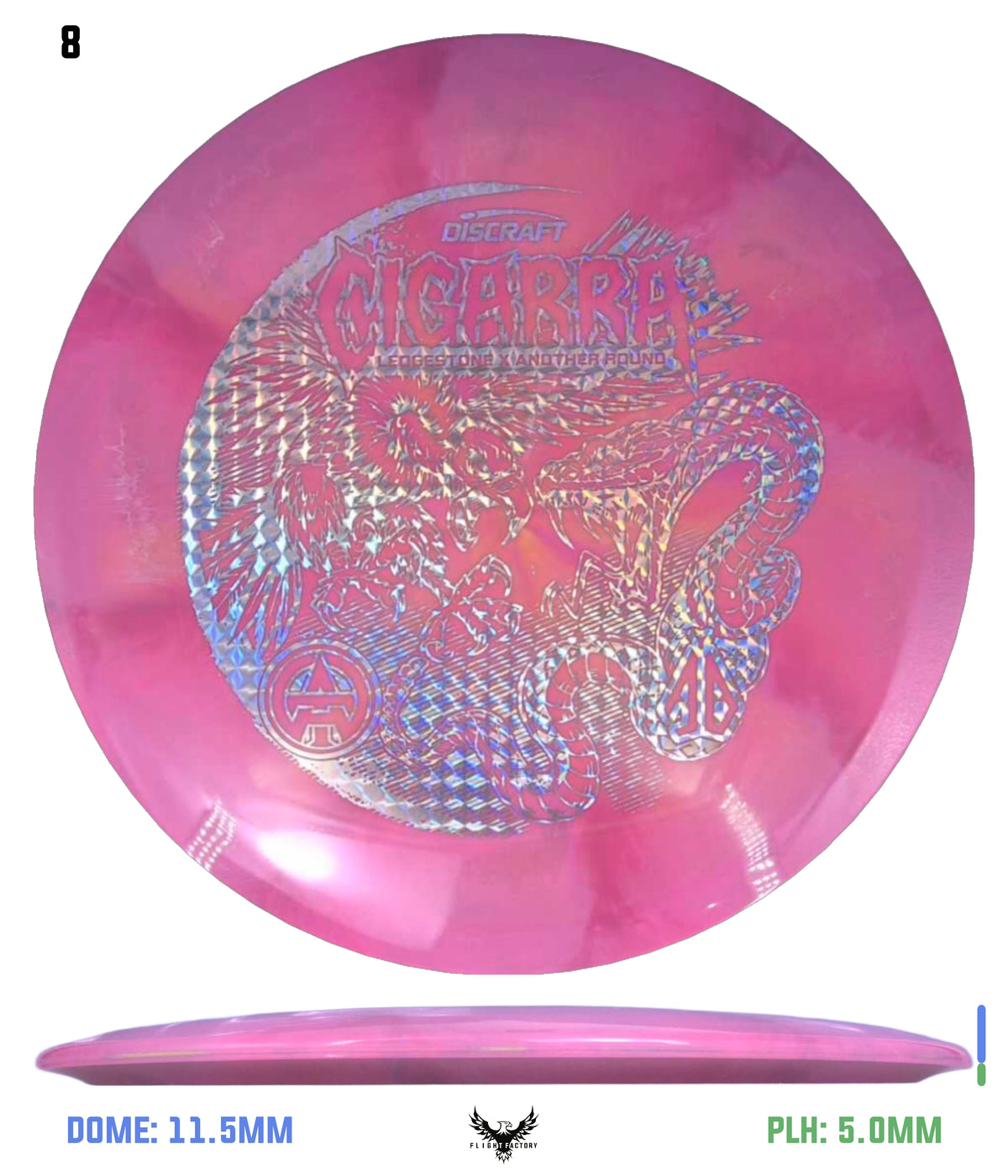 Discraft Barela x Turner ESP Swirl “BFF” Cigarra - Worlds 2026