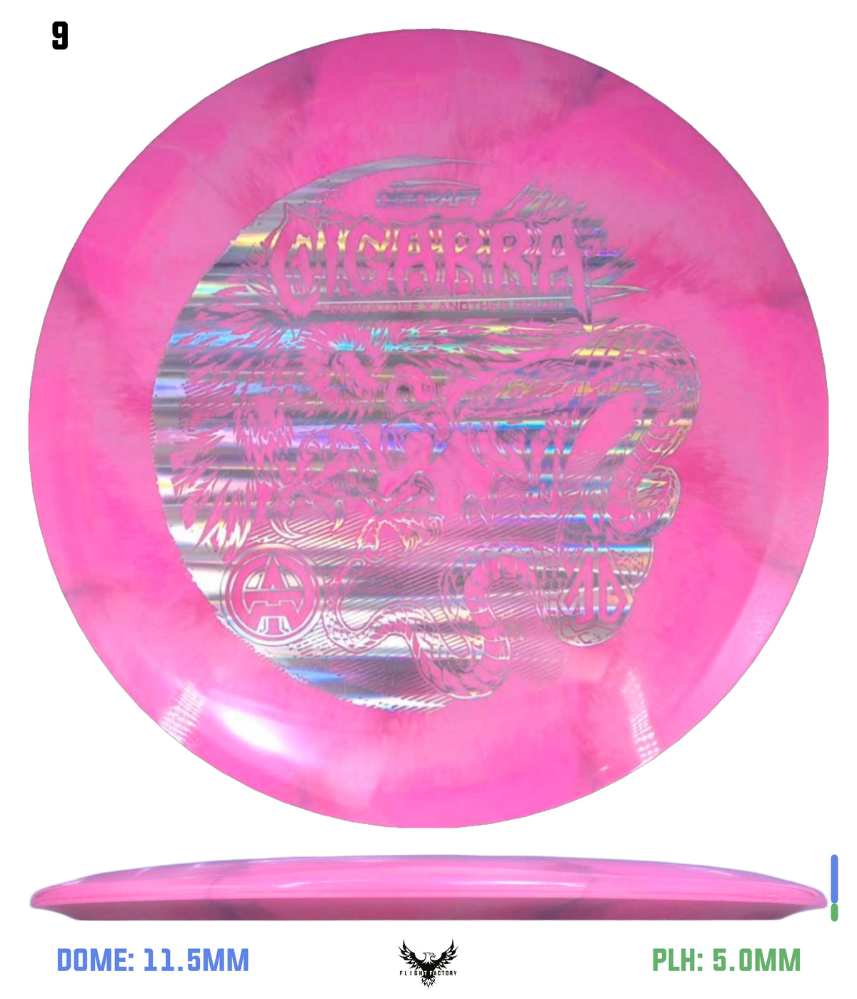 Discraft Barela x Turner ESP Swirl “BFF” Cigarra - Worlds 2026