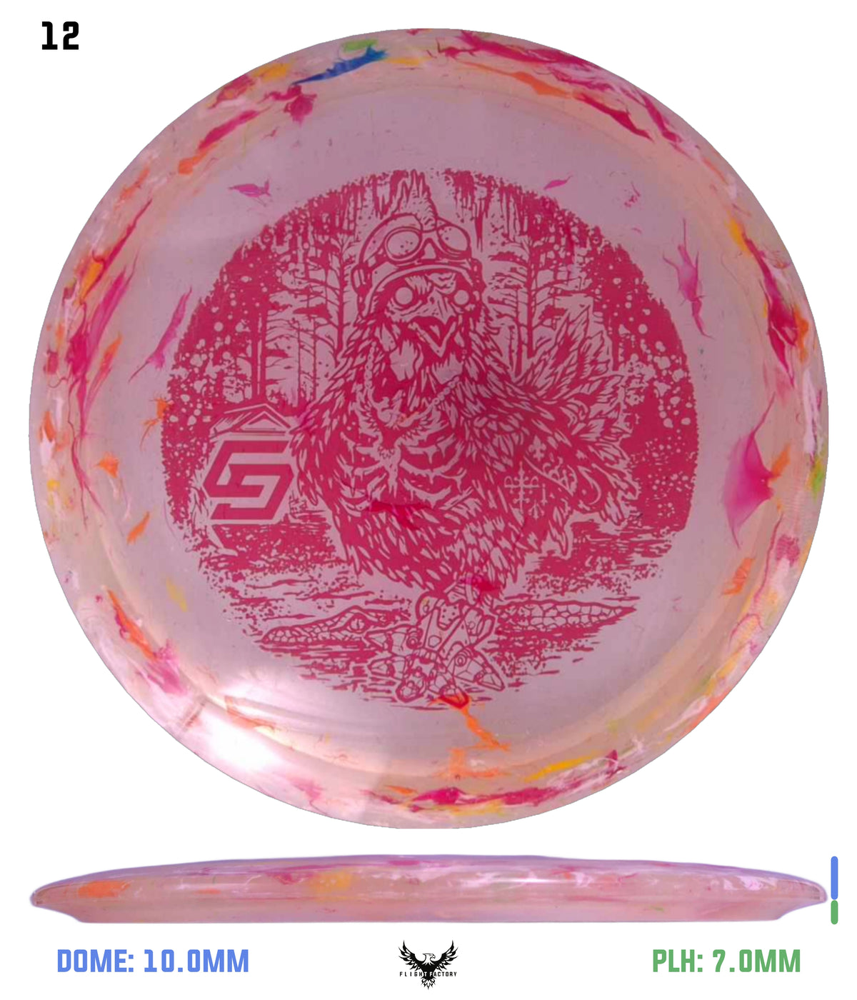 Discraft Jawbreaker Z FLX Cigarra - Chris Dickerson Voodoo Chicken