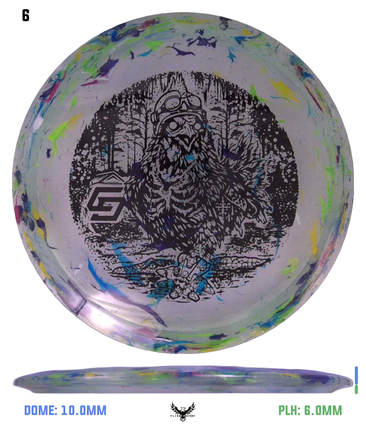 Discraft Jawbreaker Z FLX Cigarra - Chris Dickerson Voodoo Chicken