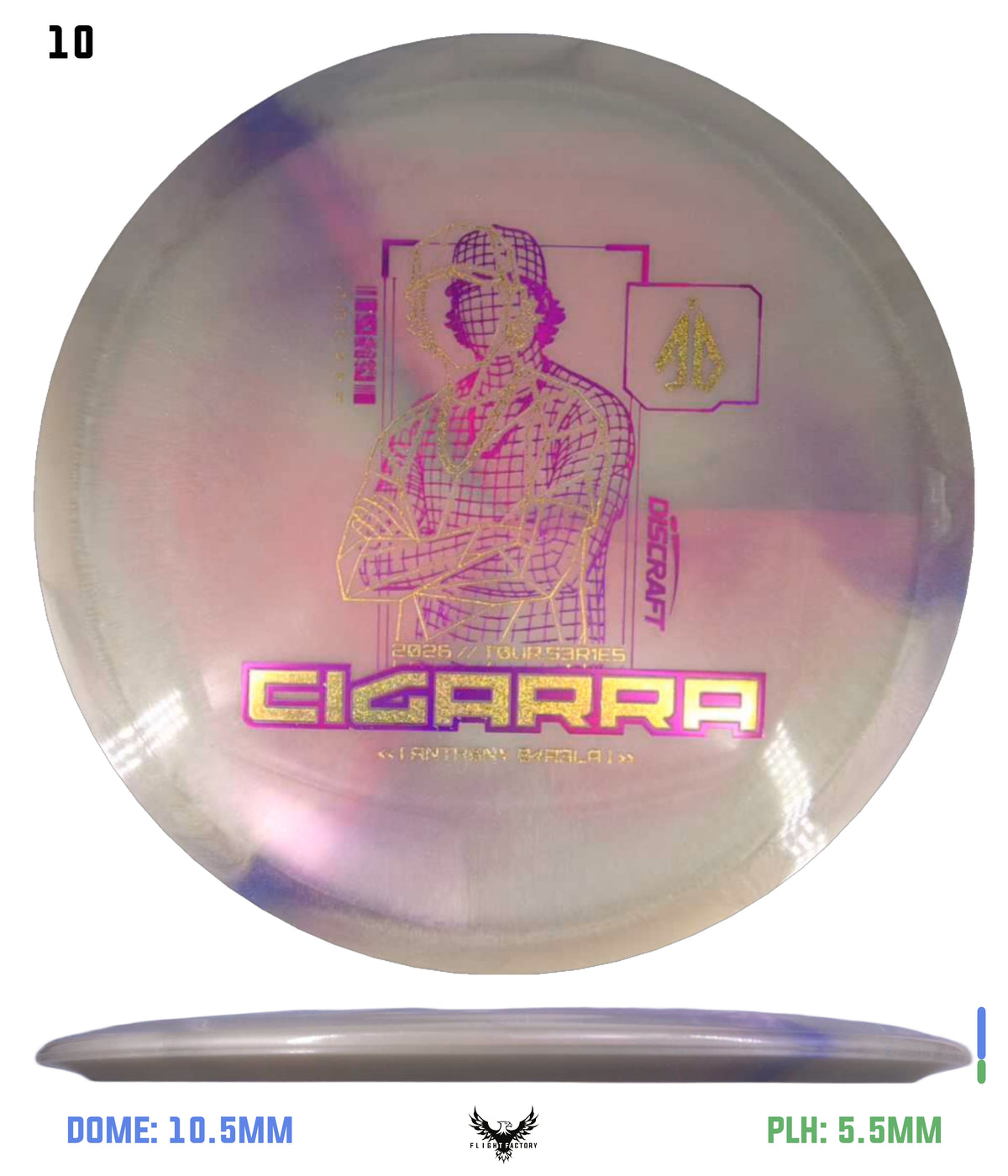 Discraft 2026 Tour Series V2 Cigarra - Anthony Barela