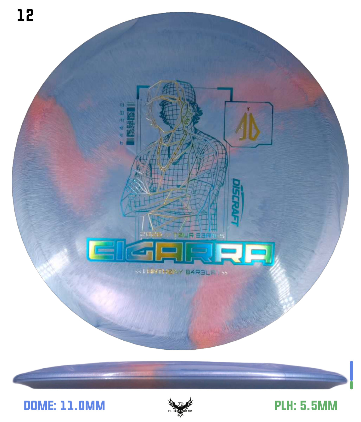 Discraft 2026 Tour Series V2 Cigarra - Anthony Barela