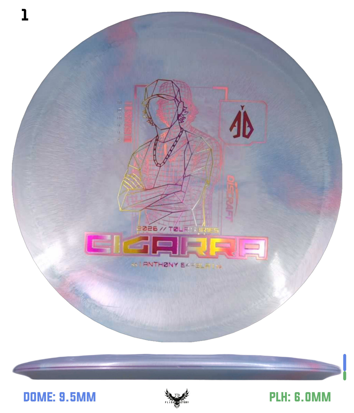 Discraft 2026 Tour Series V2 Cigarra - Anthony Barela