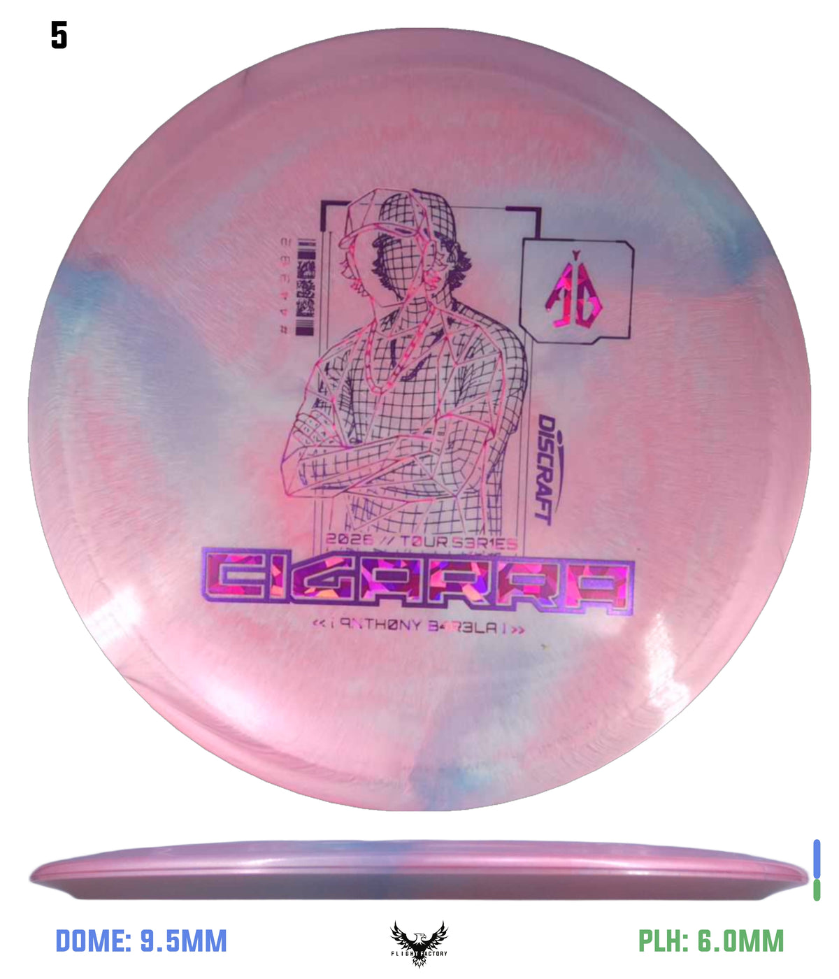 Discraft 2026 Tour Series V2 Cigarra - Anthony Barela