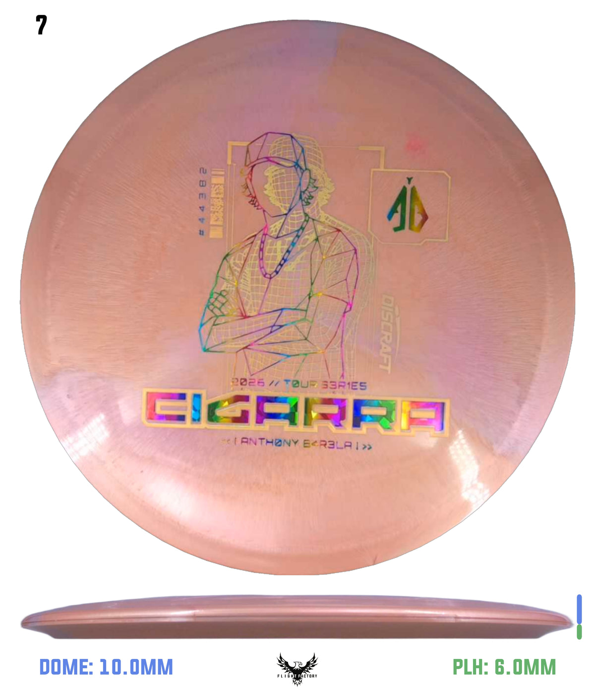 Discraft 2026 Tour Series V2 Cigarra - Anthony Barela