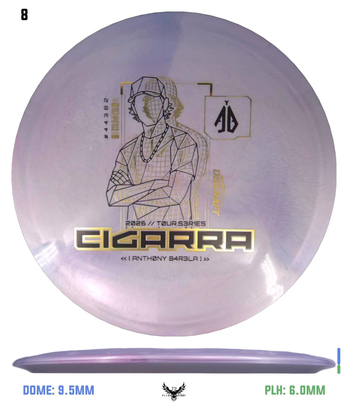 Discraft 2026 Tour Series V2 Cigarra - Anthony Barela