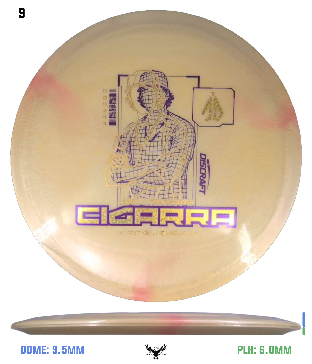 Discraft 2026 Tour Series V2 Cigarra - Anthony Barela