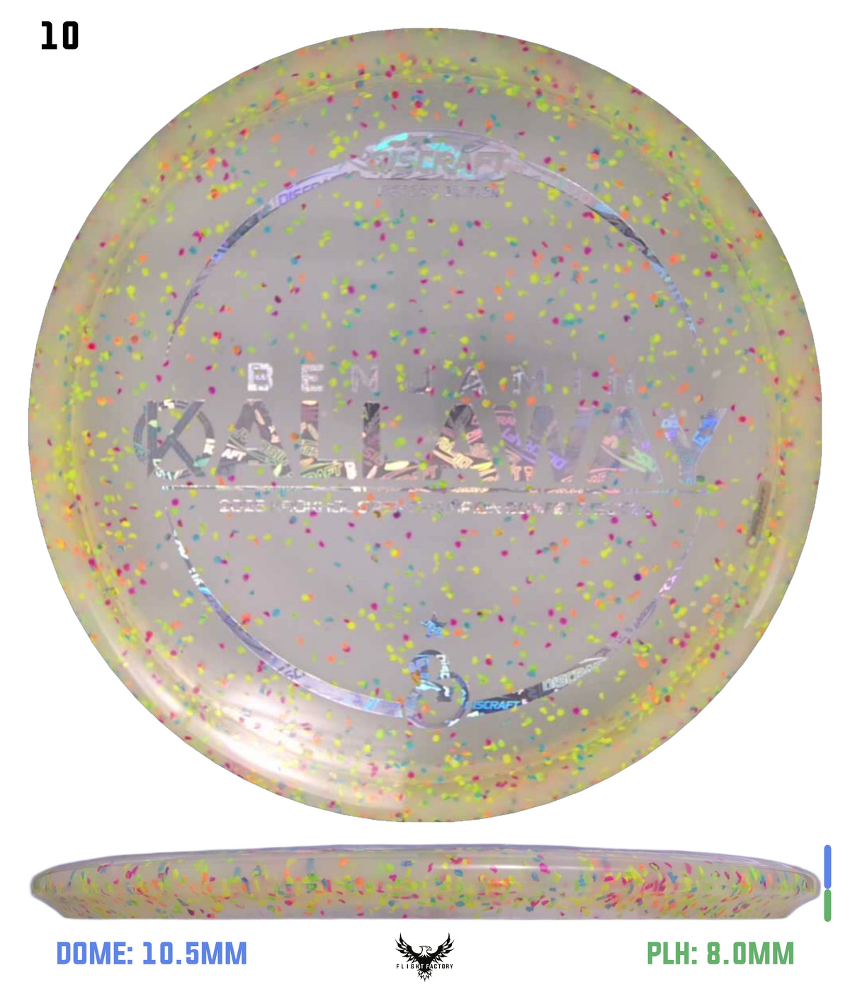 Discraft Ben Callaway Krokhol Champion Z Confetti Buzzz