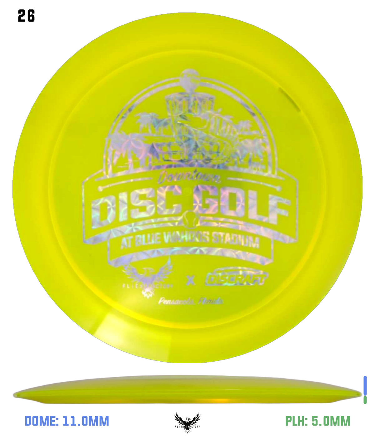 Discraft Z Lite Crank - 2025 Downtown Disc Golf Experience