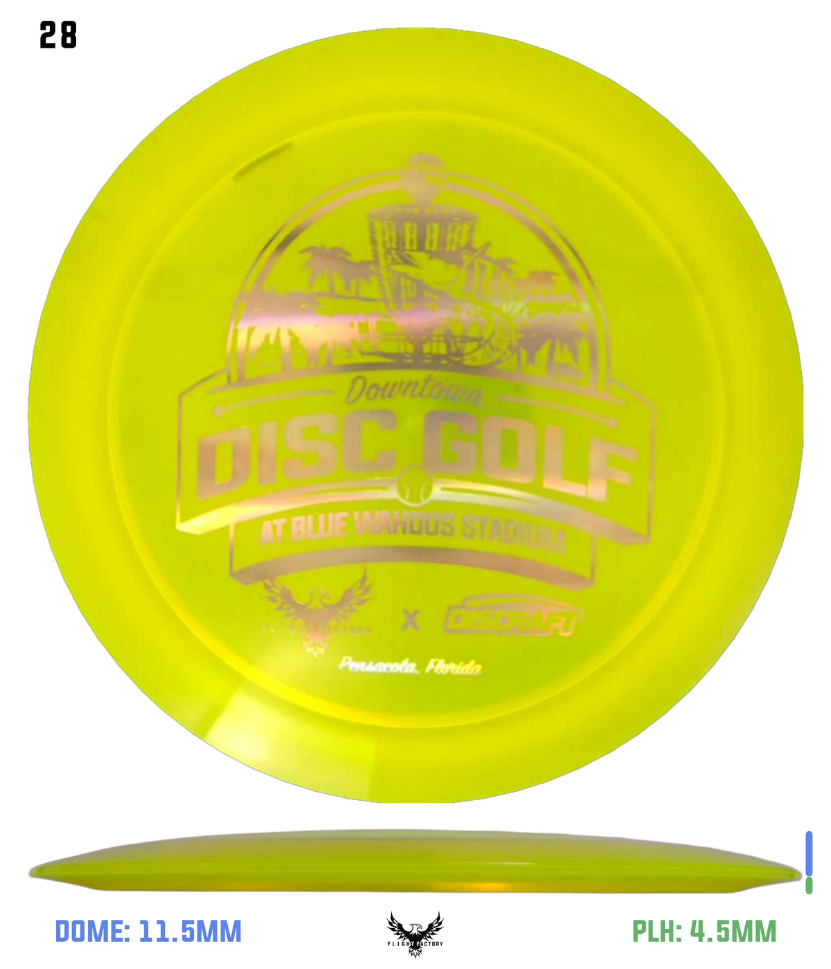 Discraft Z Lite Crank - 2025 Downtown Disc Golf Experience