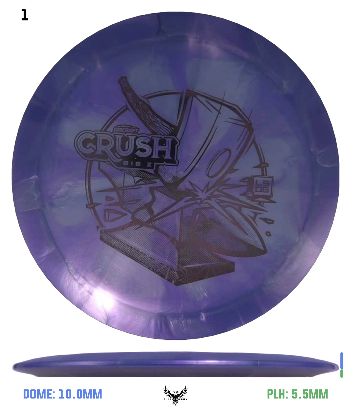 Discraft Big Z Swirl Crush - Ledgestone 2026 Season 1