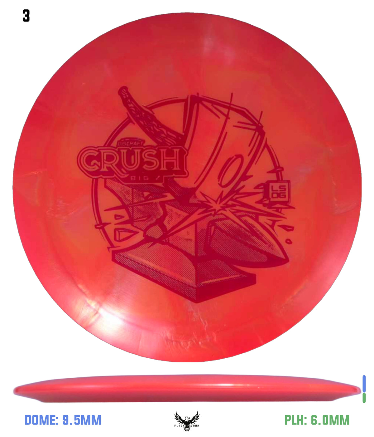 Discraft Big Z Swirl Crush - Ledgestone 2026 Season 1