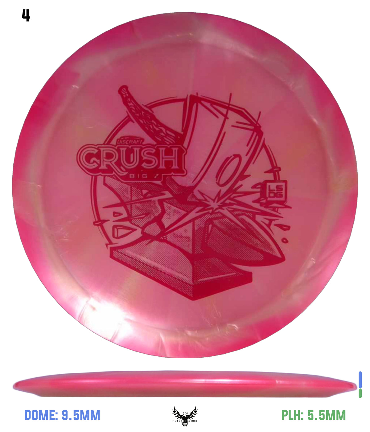 Discraft Big Z Swirl Crush - Ledgestone 2026 Season 1