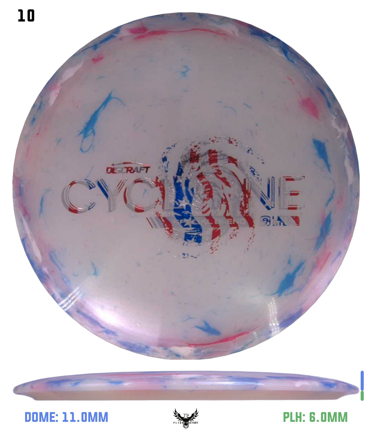 Discraft Colorshift Jawbreaker Z FLX Cyclone - Ledgestone 2026 Wave 3