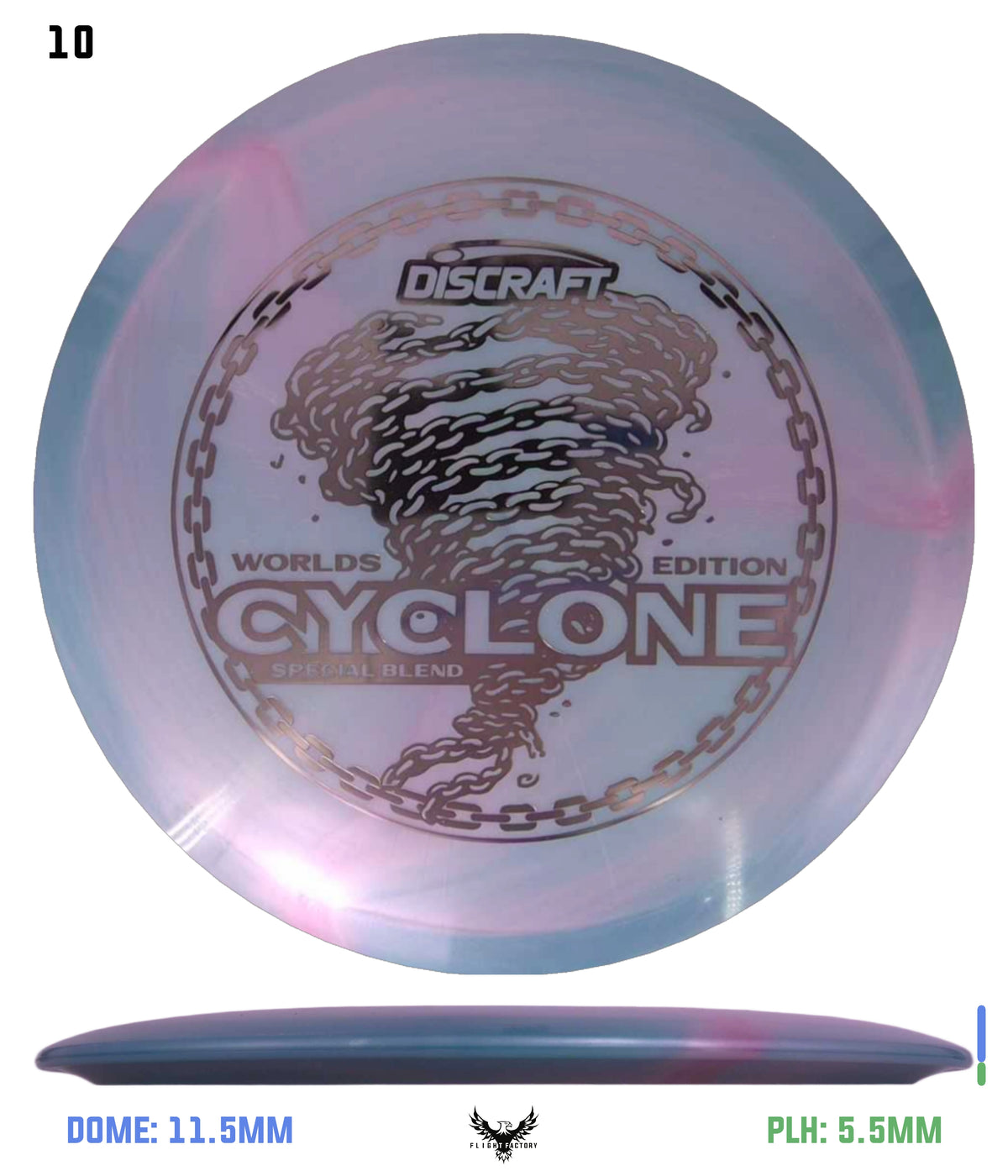 Discraft 2026 Tour Series Blend Cyclone - "Chainstorm" 2026 Worlds Edition