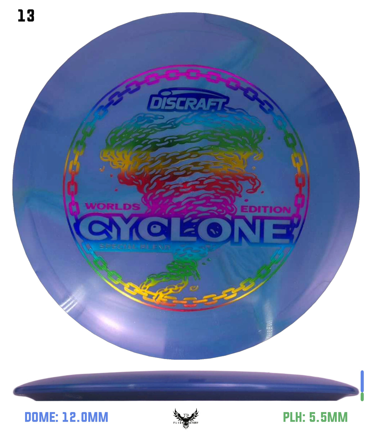 Discraft 2026 Tour Series Blend Cyclone - "Chainstorm" 2026 Worlds Edition