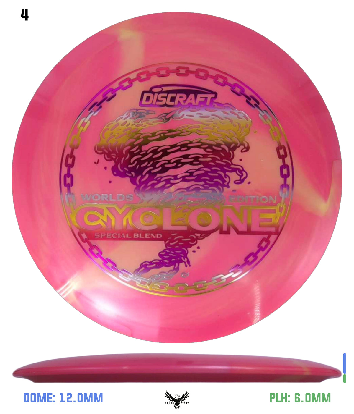 Discraft 2026 Tour Series Blend Cyclone - "Chainstorm" 2026 Worlds Edition