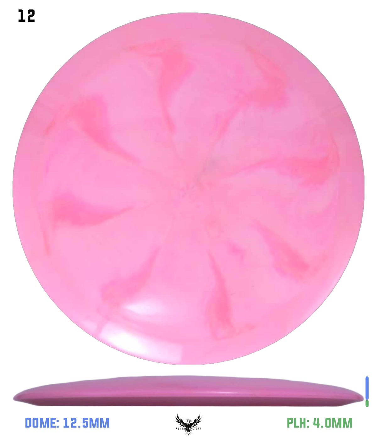 Discraft Paul McBeth x Paige Pierce ESP Swirl Bottom Stamped Drive