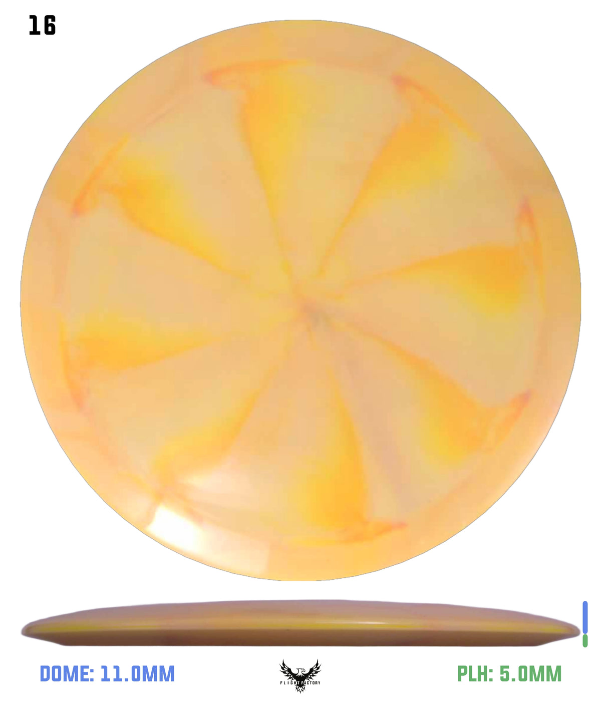 Discraft Paul McBeth x Paige Pierce ESP Swirl Bottom Stamped Drive