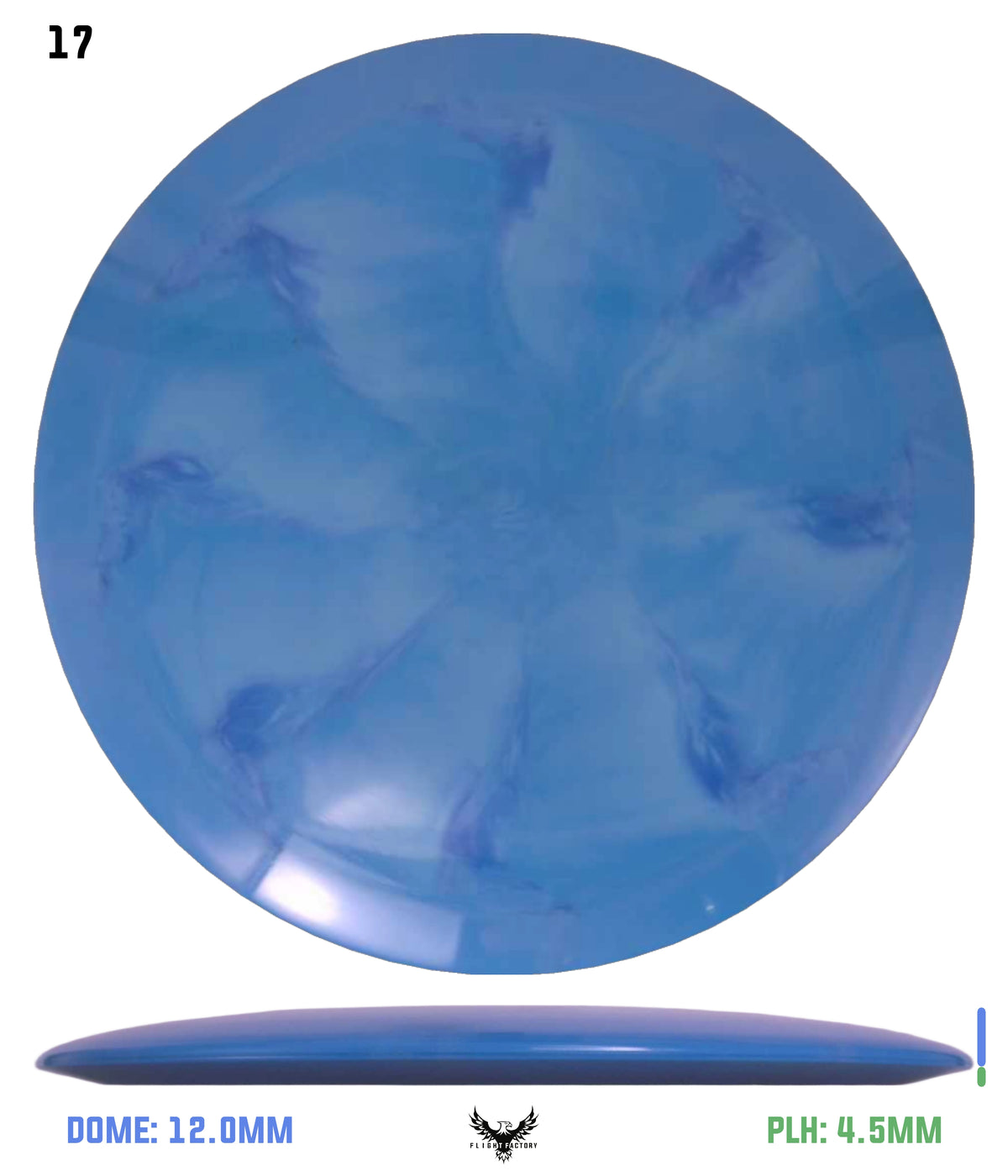 Discraft Paul McBeth x Paige Pierce ESP Swirl Bottom Stamped Drive