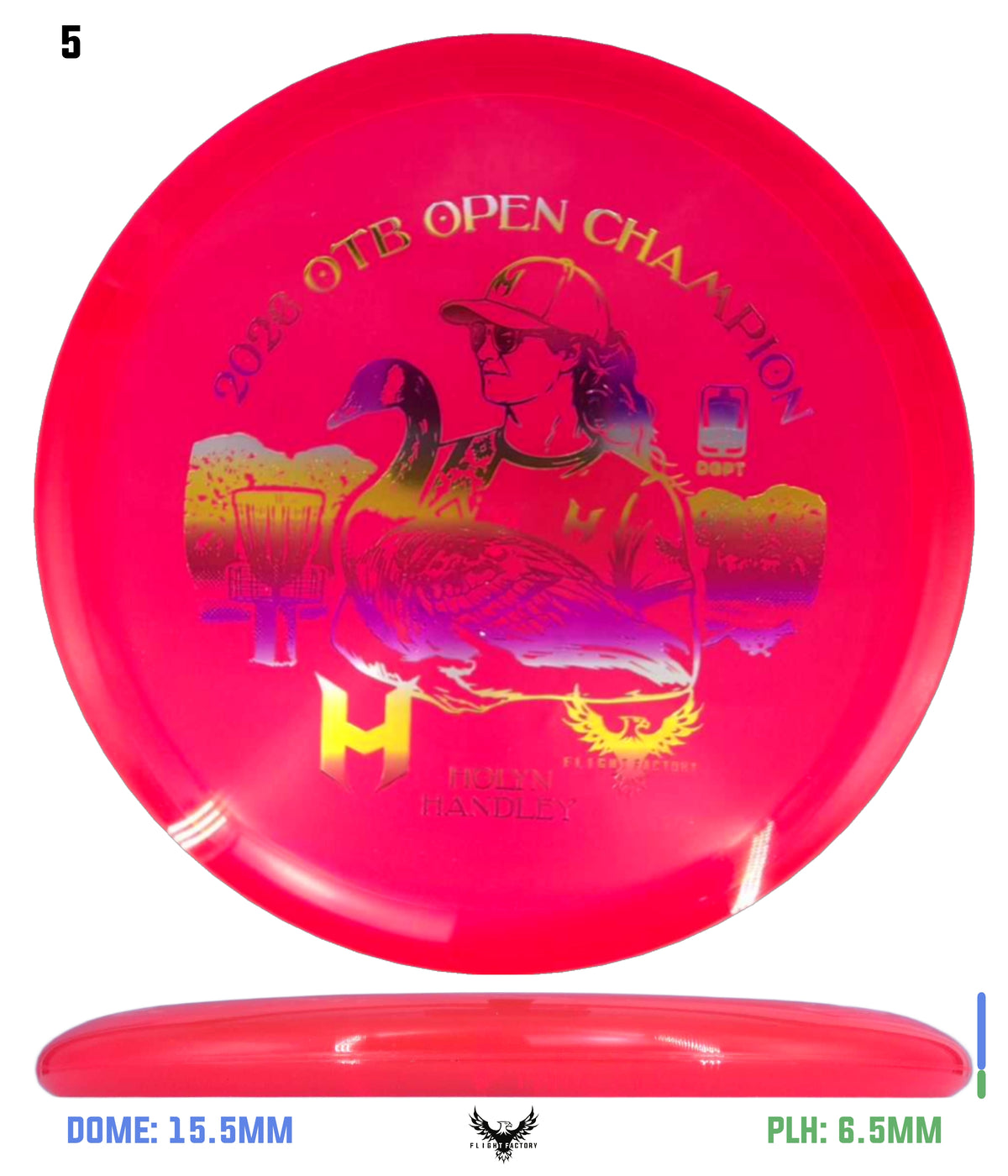 Discraft CryZtal FLX Fierce - Holyn Handley 2026 OTB Champion Commemorative Disc
