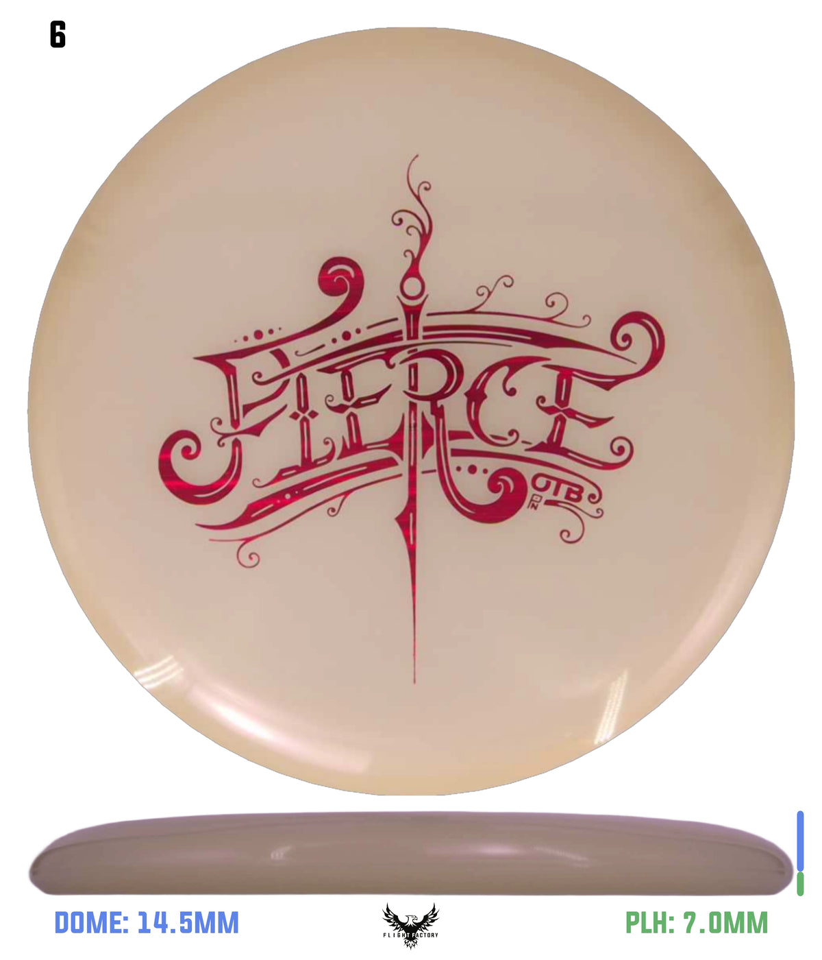 Discraft Paige Pierce Mega Glo Fierce - OTB Edition