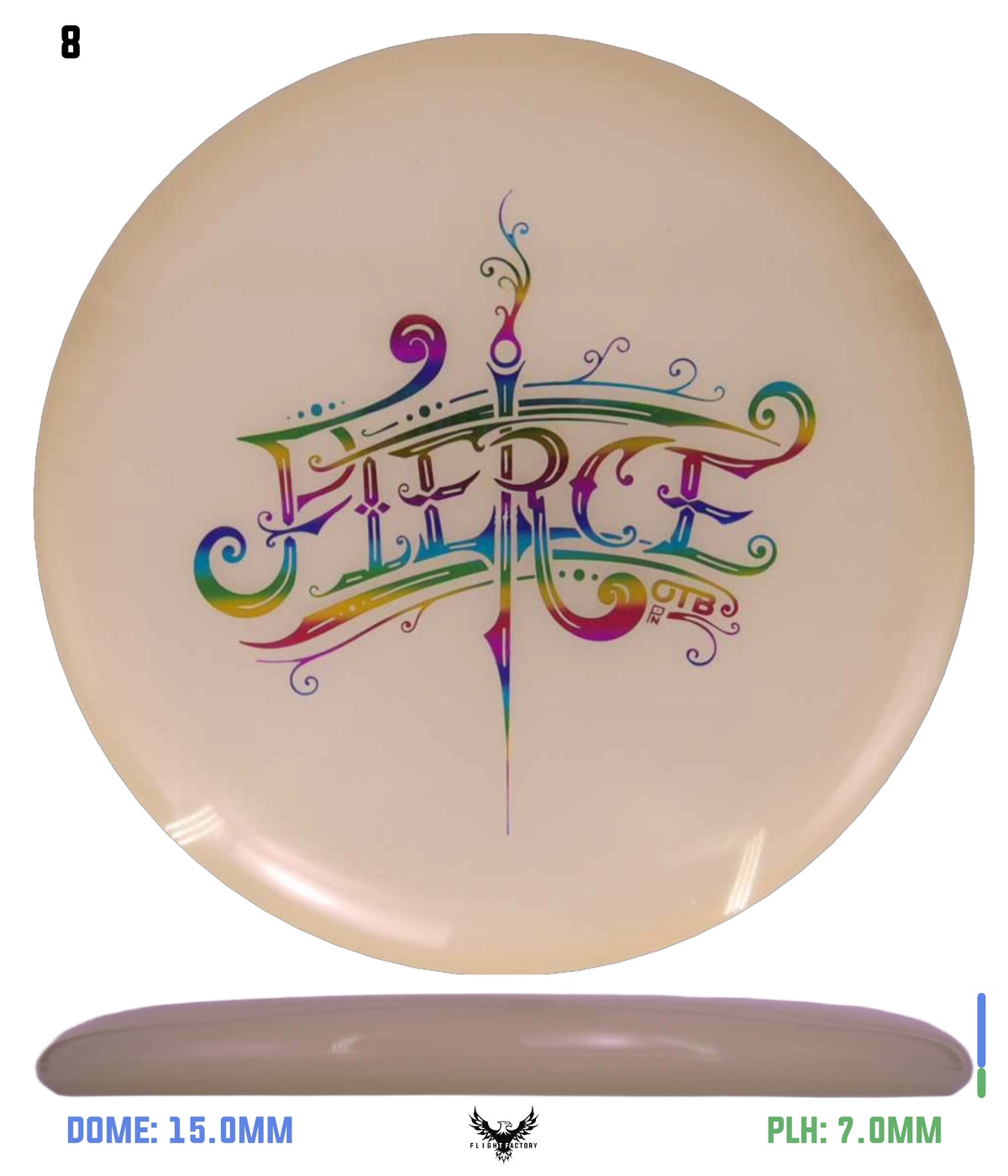 Discraft Paige Pierce Mega Glo Fierce - OTB Edition