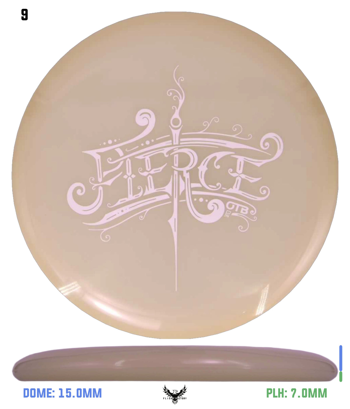 Discraft Paige Pierce Mega Glo Fierce - OTB Edition