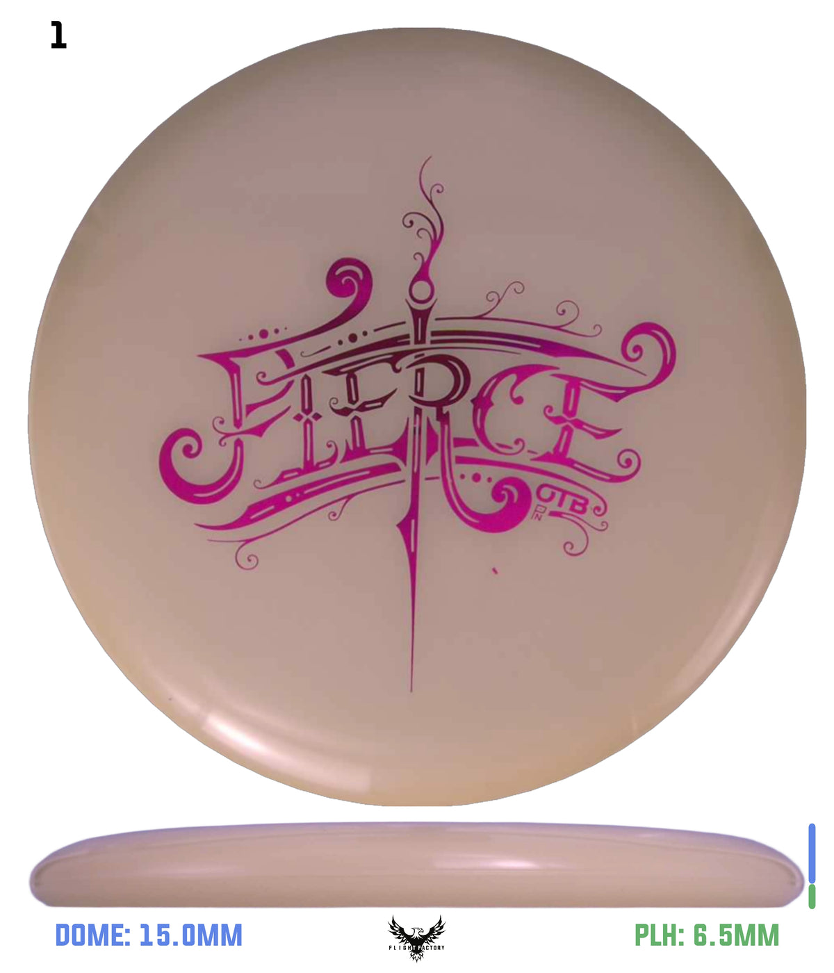 Discraft Paige Pierce Mega Glo Fierce - OTB Edition
