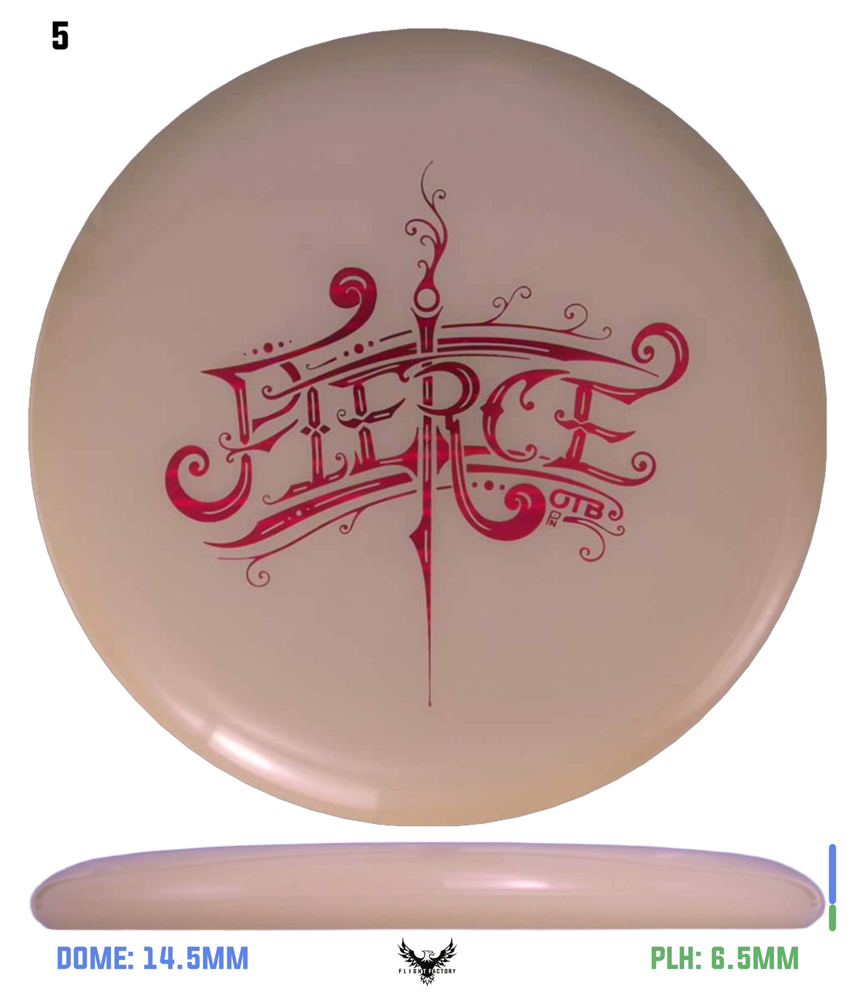 Discraft Paige Pierce Mega Glo Fierce - OTB Edition