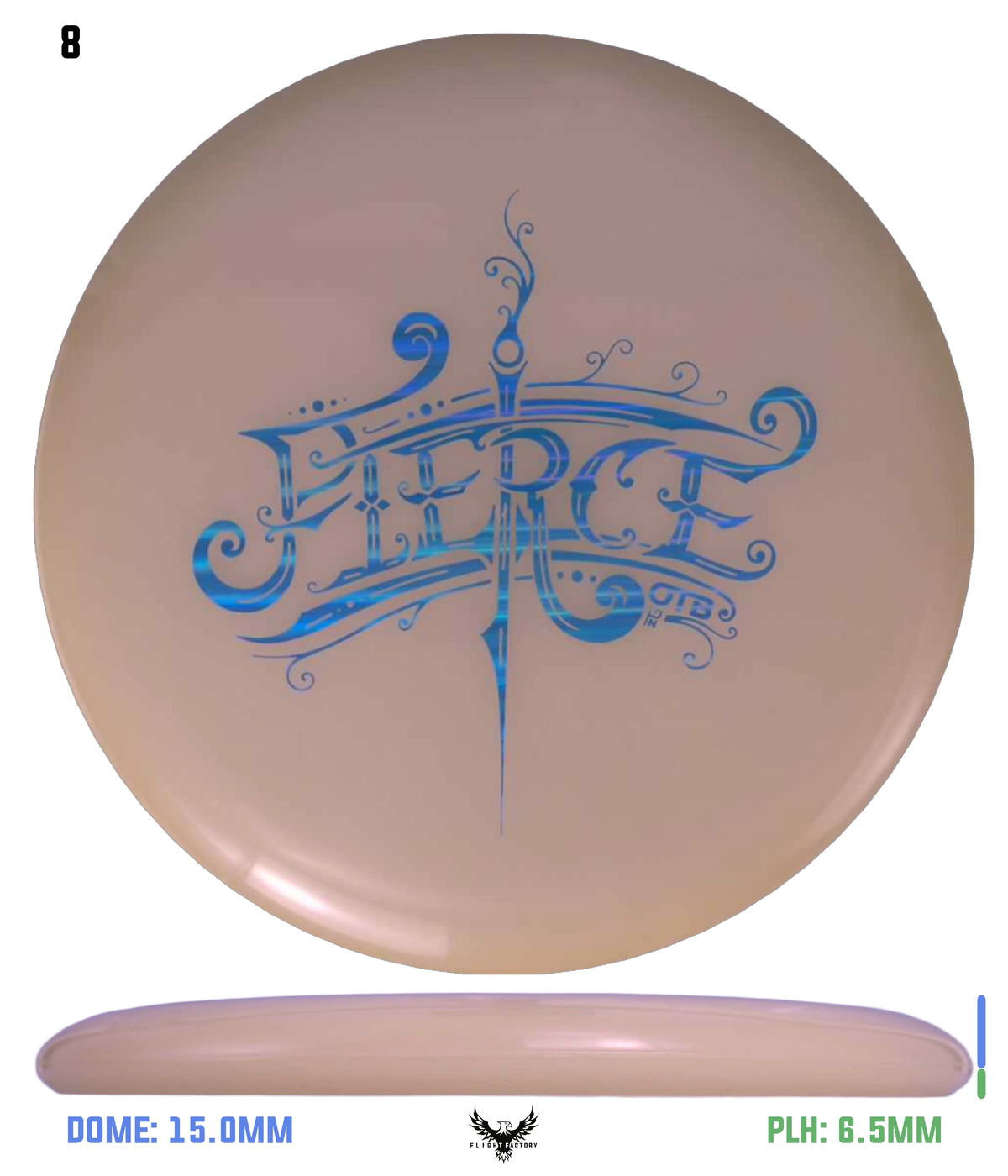 Discraft Paige Pierce Mega Glo Fierce - OTB Edition