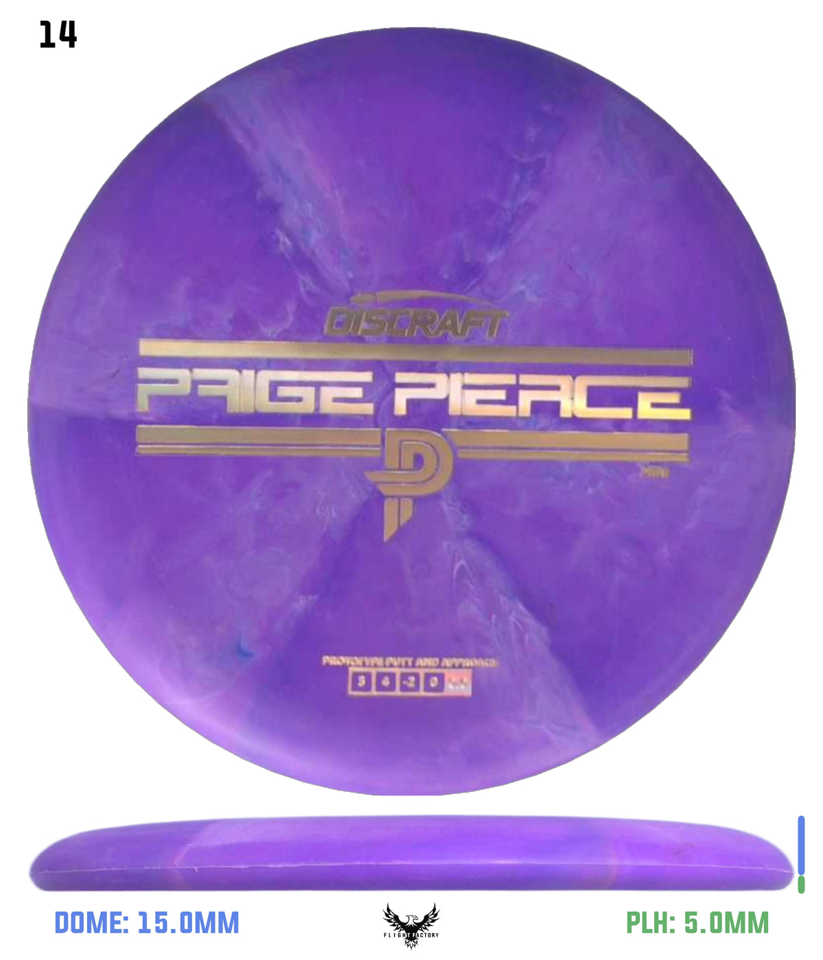 Discraft Mini Paige Pierce Fierce - Prototype