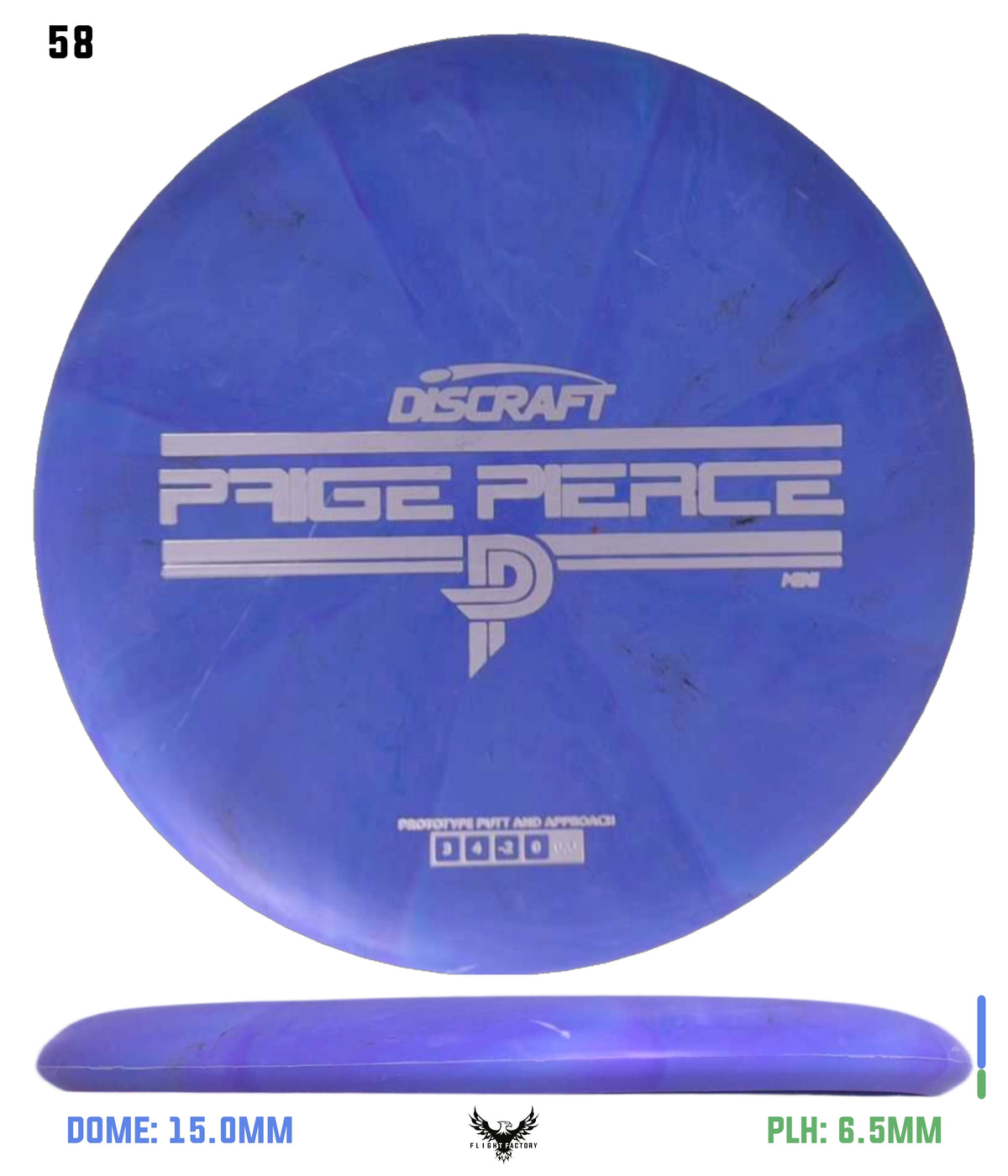 Discraft Mini Paige Pierce Fierce - Prototype