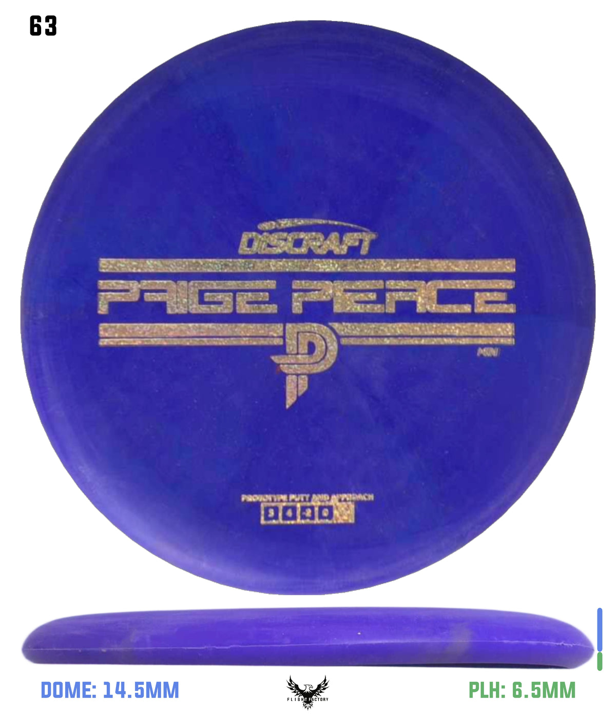 Discraft Mini Paige Pierce Fierce - Prototype