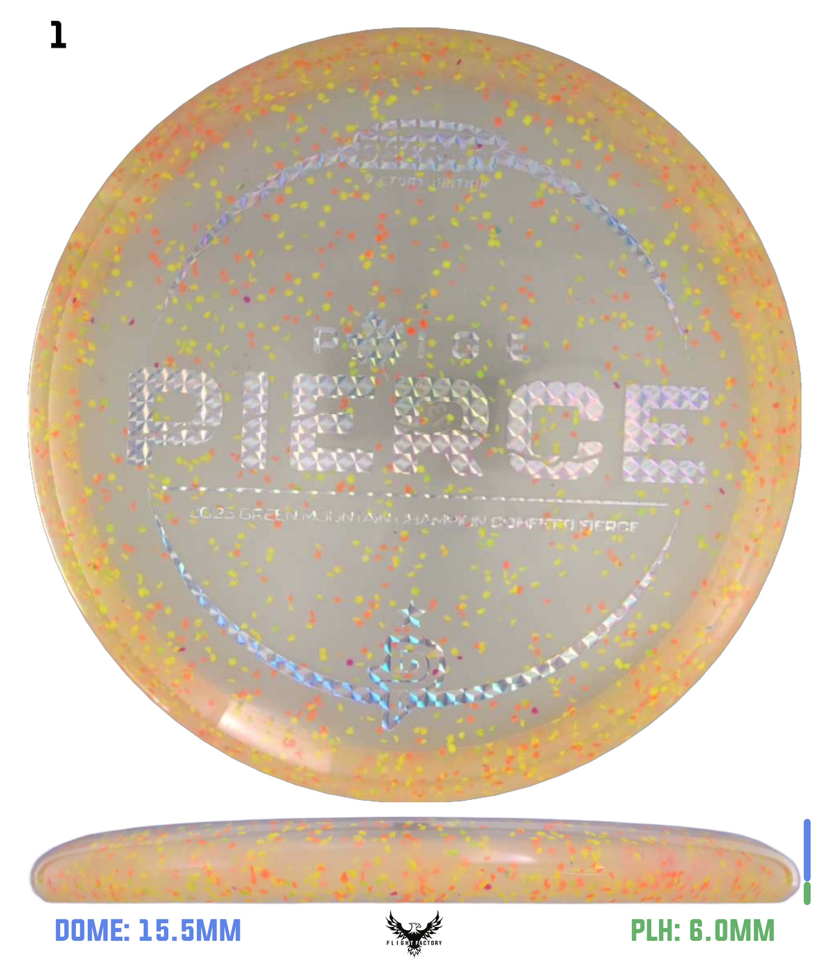 Discraft Paige Pierce Confetti Z Fierce - 2025 GMC Victory Edition