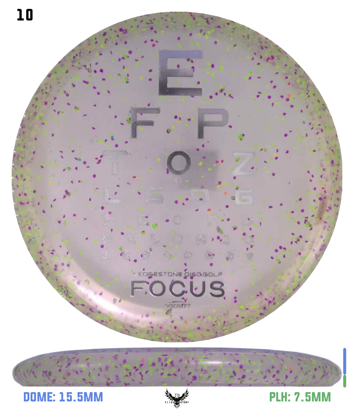 Discraft Z FLX Confetti Focus - Ledgestone 2026 Season 1