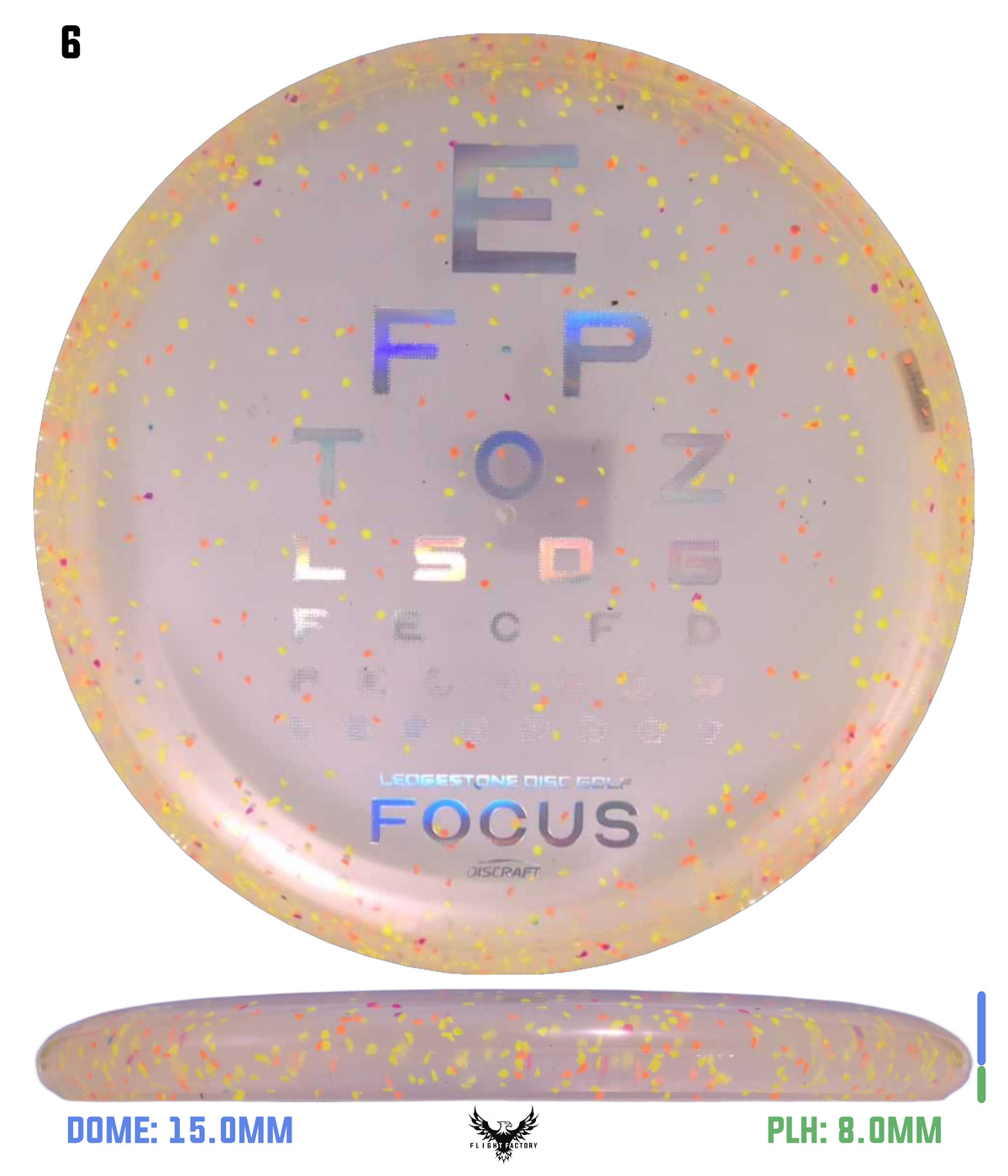 Discraft Z FLX Confetti Focus - Ledgestone 2026 Season 1