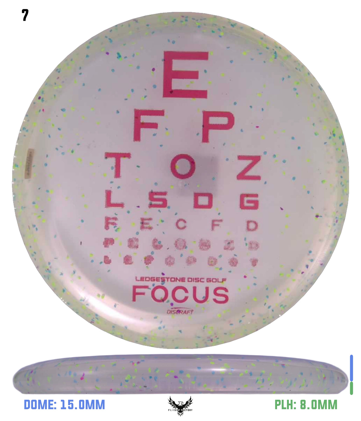 Discraft Z FLX Confetti Focus - Ledgestone 2026 Season 1