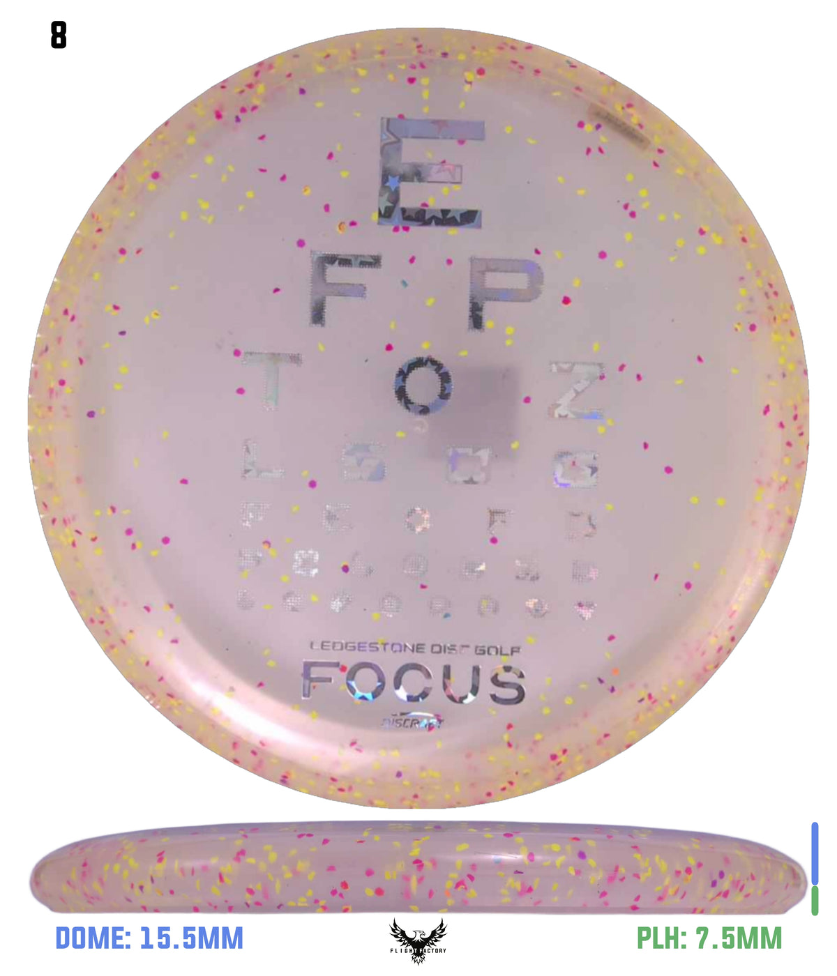 Discraft Z FLX Confetti Focus - Ledgestone 2026 Season 1