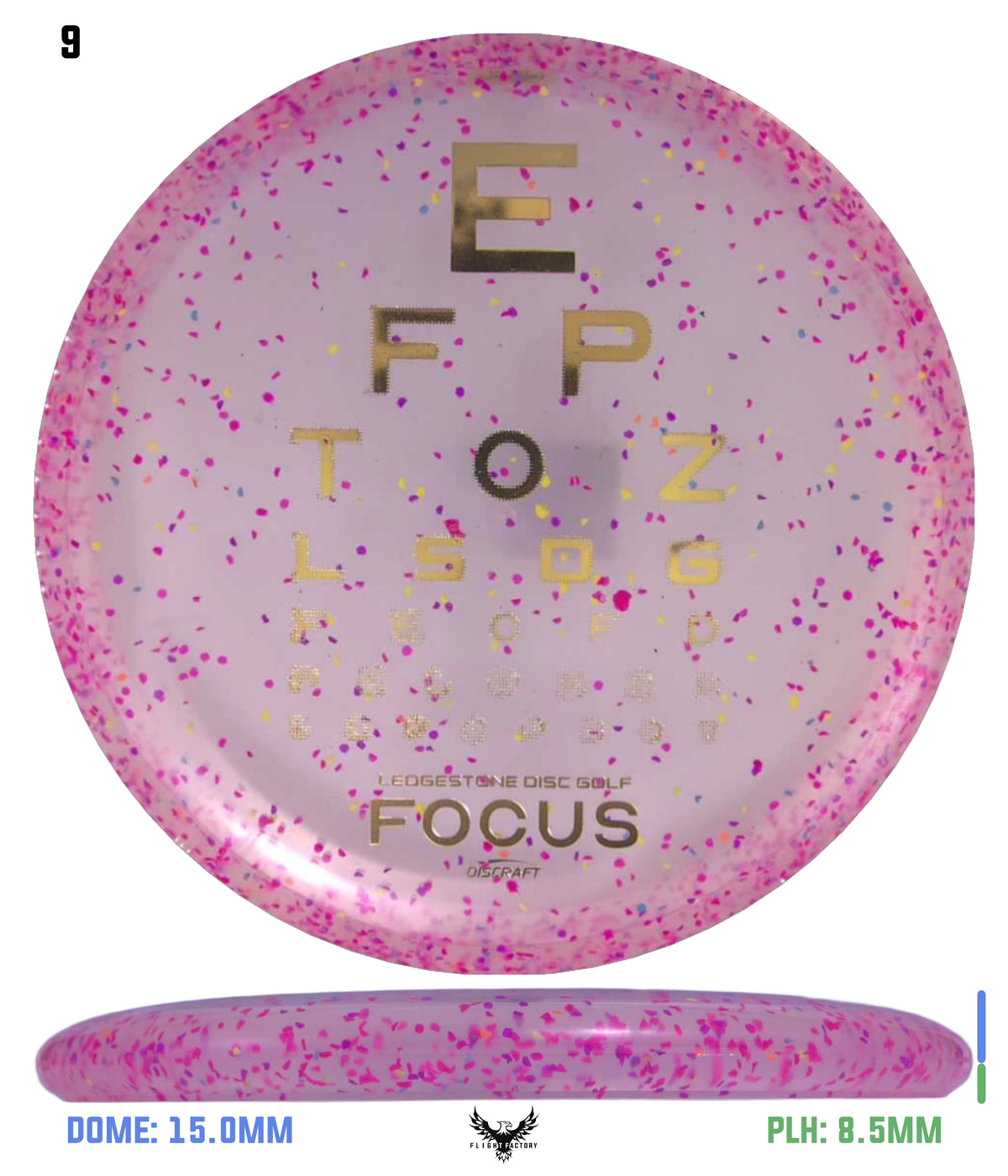 Discraft Z FLX Confetti Focus - Ledgestone 2026 Season 1