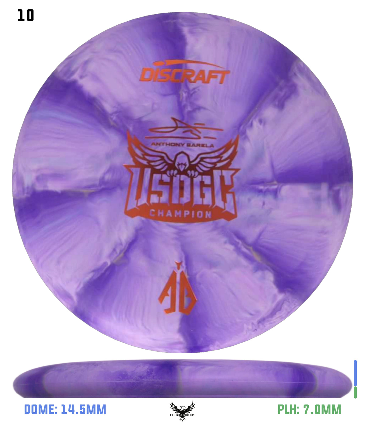 Discraft CT Swirl Focus - Anthony Barela 2025 USDGC Champion