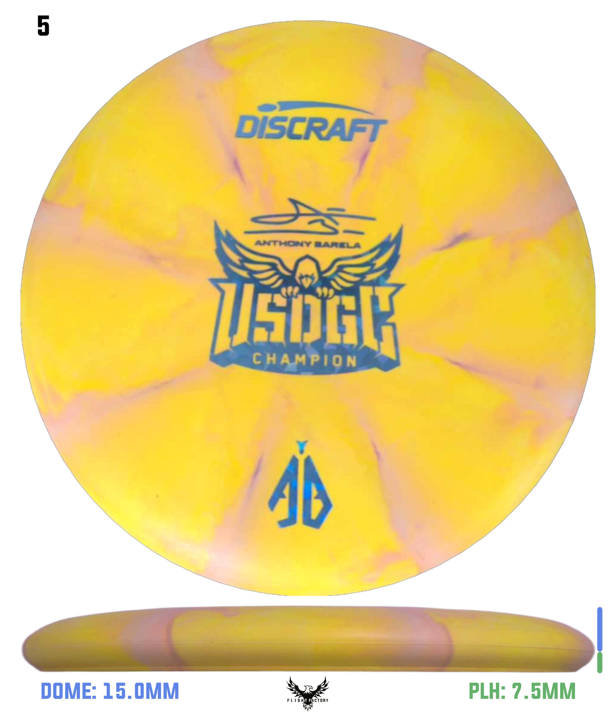 Discraft CT Swirl Focus - Anthony Barela 2025 USDGC Champion