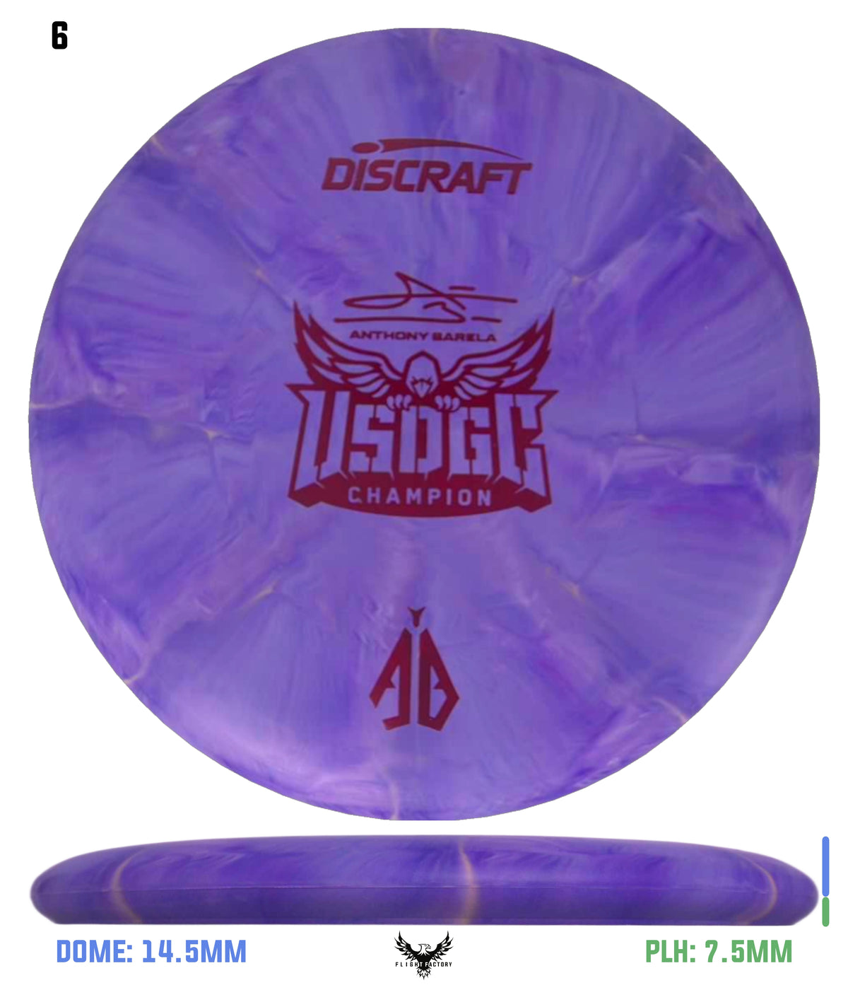 Discraft CT Swirl Focus - Anthony Barela 2025 USDGC Champion