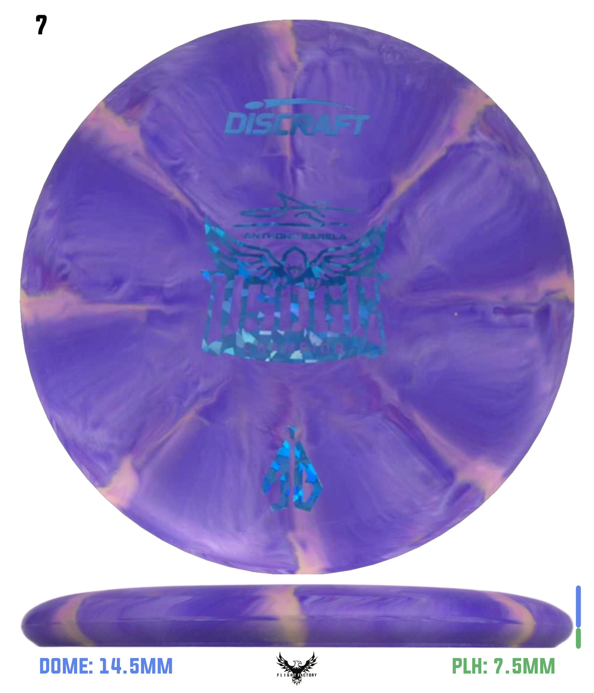 Discraft CT Swirl Focus - Anthony Barela 2025 USDGC Champion